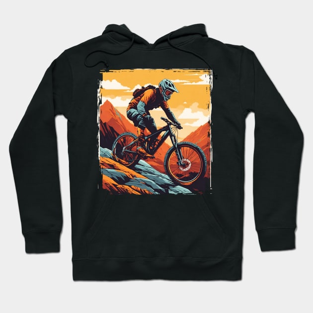 Montain Bike Hoodie by Tiago Augusto